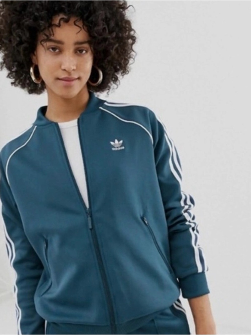 Women's ADIDAS ORIGINALS Women's Track Suit  DARK STEEL Size XS  CE2394